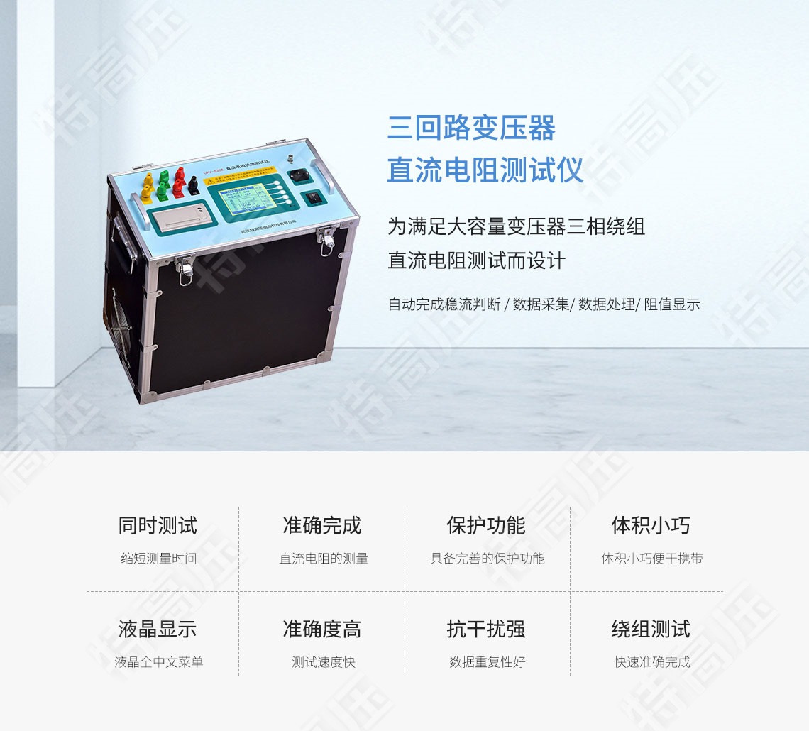三相直流電阻測(cè)試儀
